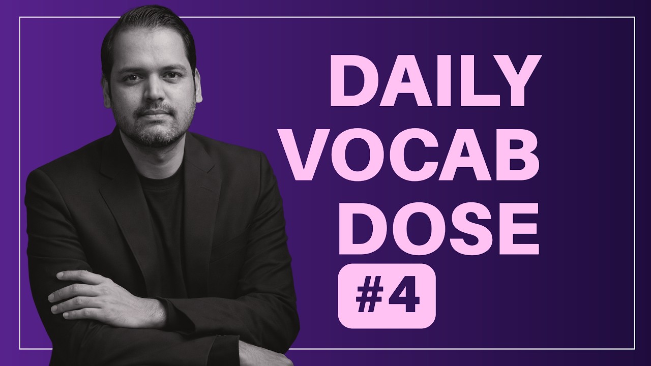Daily Vocab Dose #4 By Ravi Morya Sir