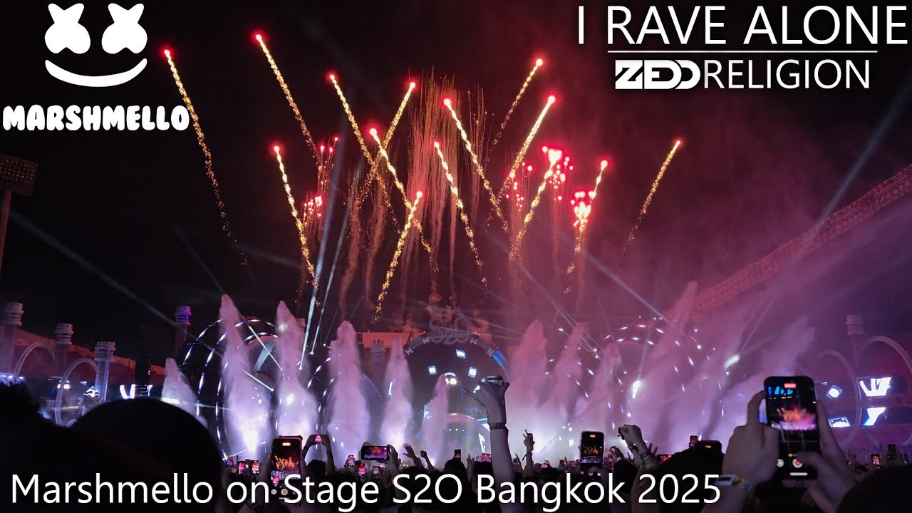 Marshmello Live S2O Bangkok 2025 Full Set