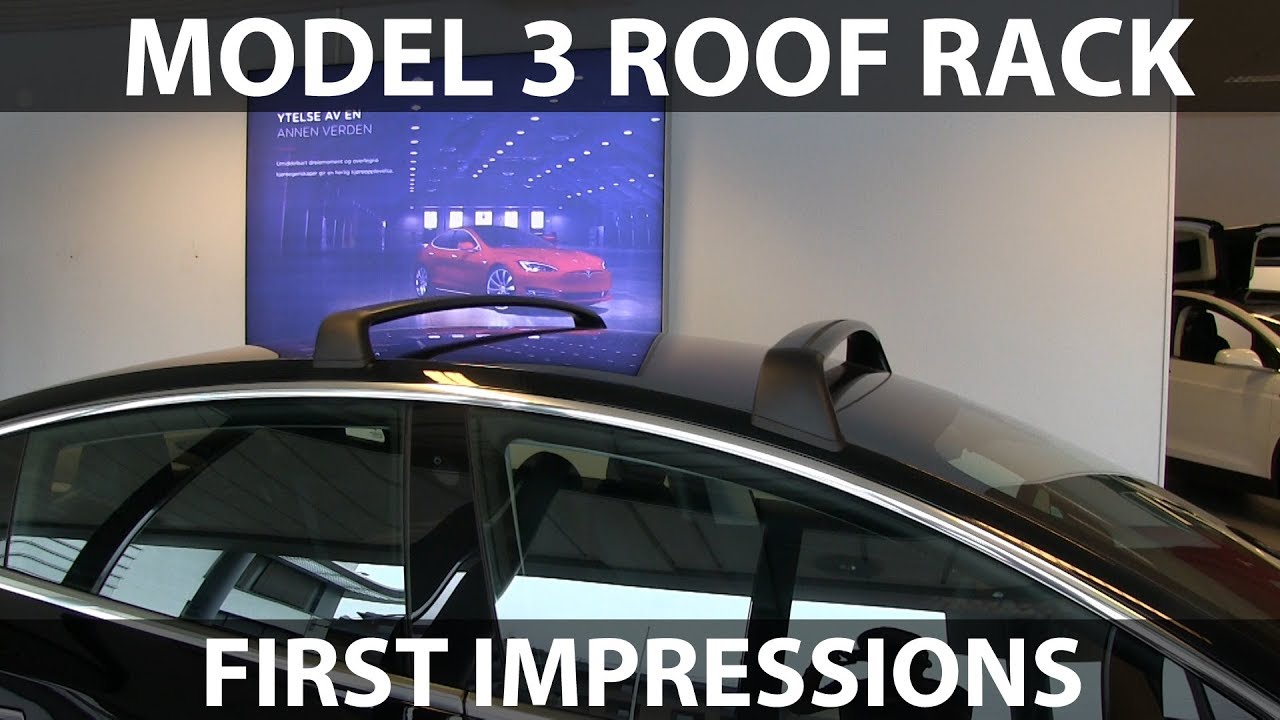 Багажник на крышу для Model 3