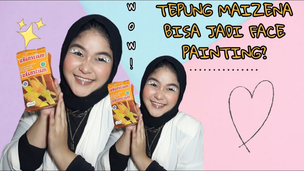 CARA MEMBUAT FACE PAINTING SENDIRI DIRUMAH DENGAN BAHAN YG SUPER MURAH ! #part2