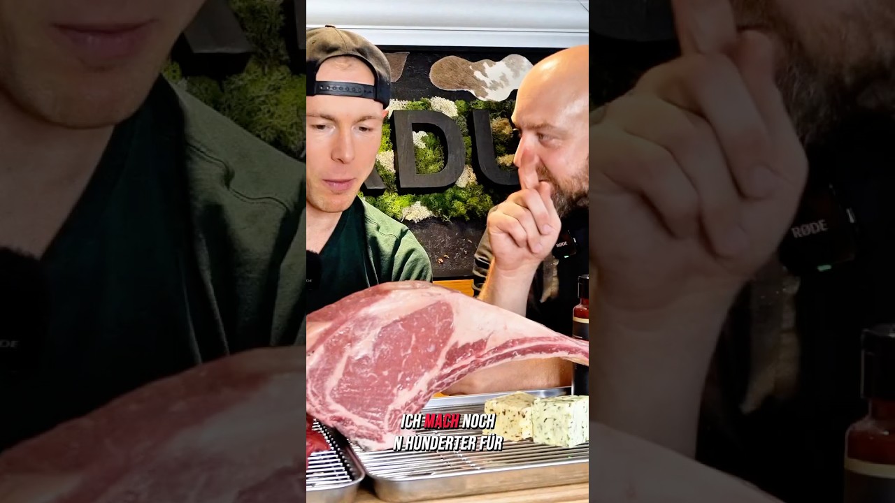 Erhalte ich kostenlose Steaks mit dieser Challenge?😳🥩 #bigmeatsfood
