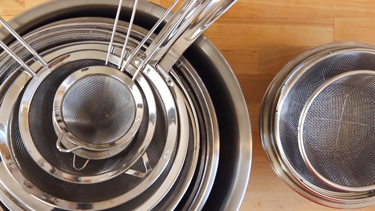 Tour of Kitchen Tools: Mixing Bowls and Strainers (Episode 47)