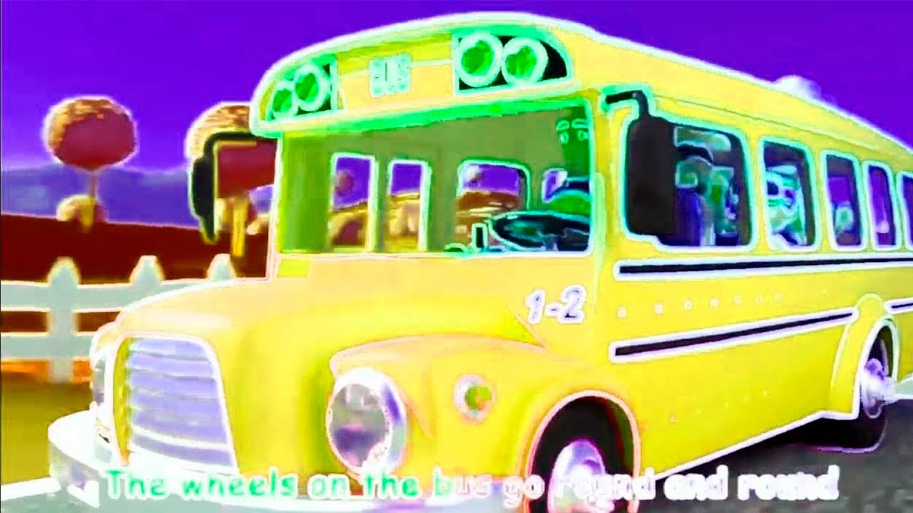 CocoMelon Wheels On The Bus Sound Variations in 116 Seconds meme