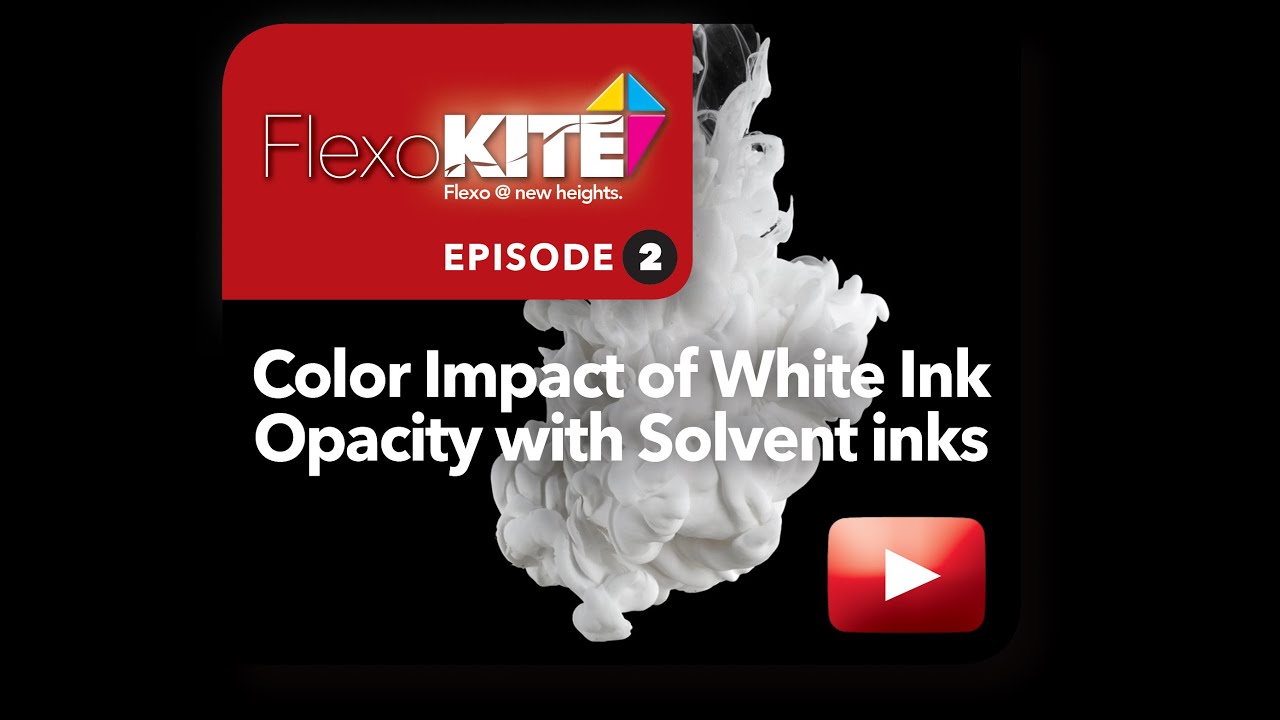Color Impact of White Ink Opacity with Solvent Inks
