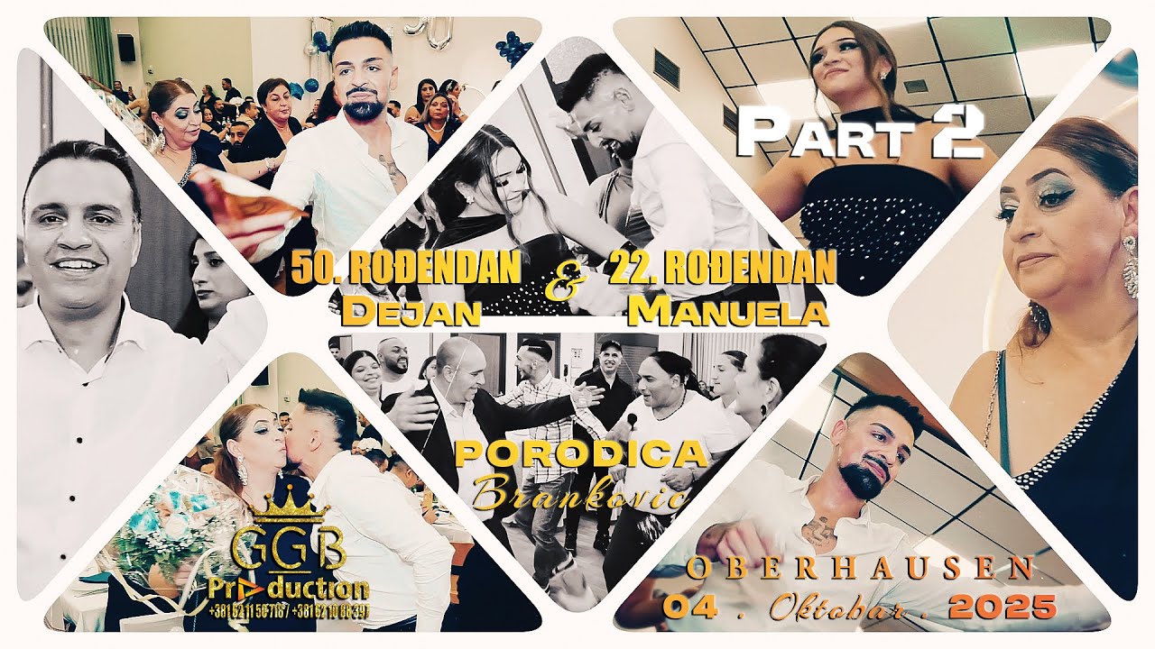 50. ROĐENDAN - DEJAN & 22. ROĐENDAN - MANUELA / PART 2 / PORODICA BRANKOVIĆ (Directed by: G.G.B)