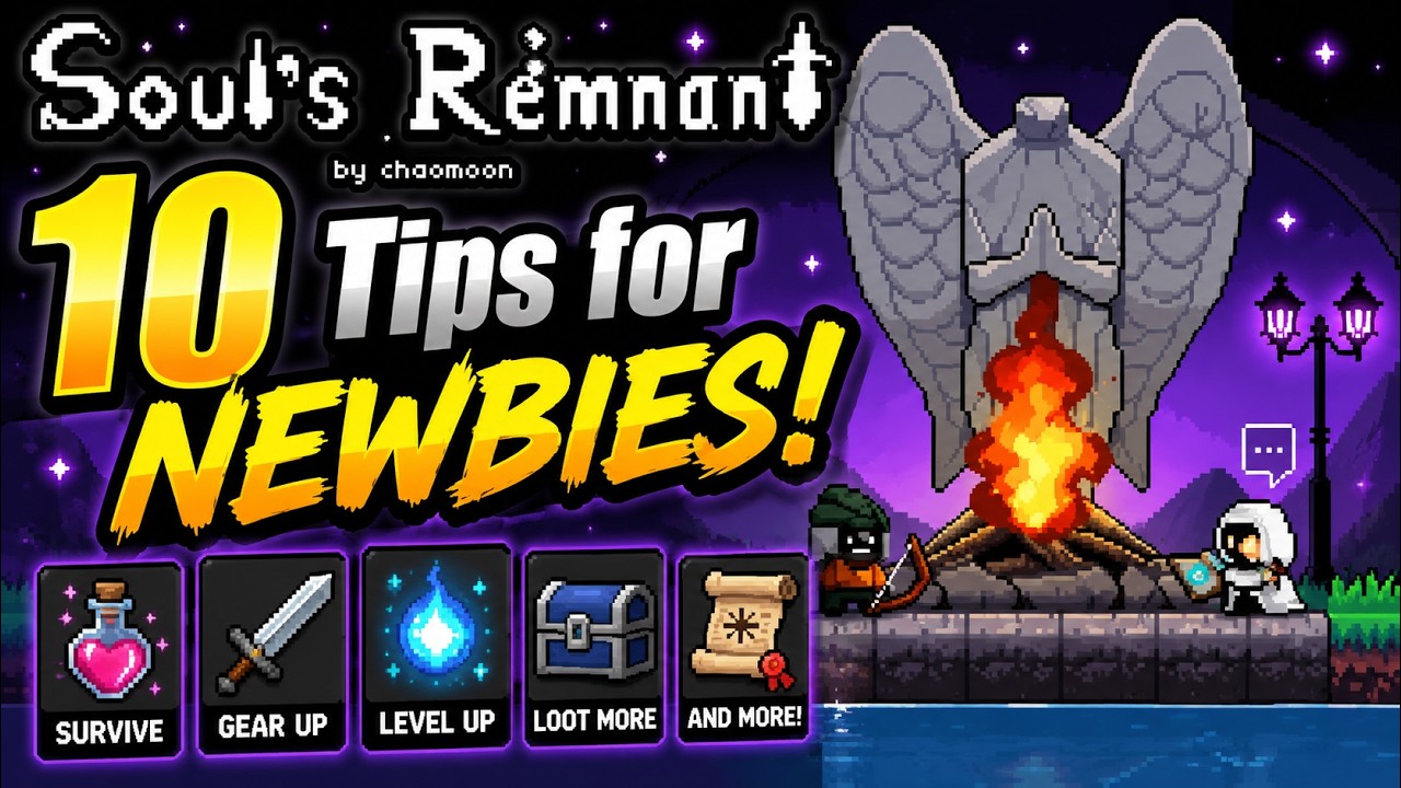 Что ВАМ НУЖНО знать перед игрой в Soul's Remnant! (Гайд по игровому тестированию в июне)