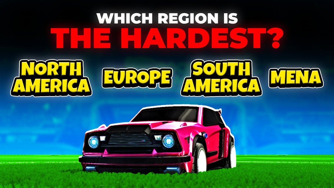 I Played On EVERY Rocket League Server, Which is the HARDEST?