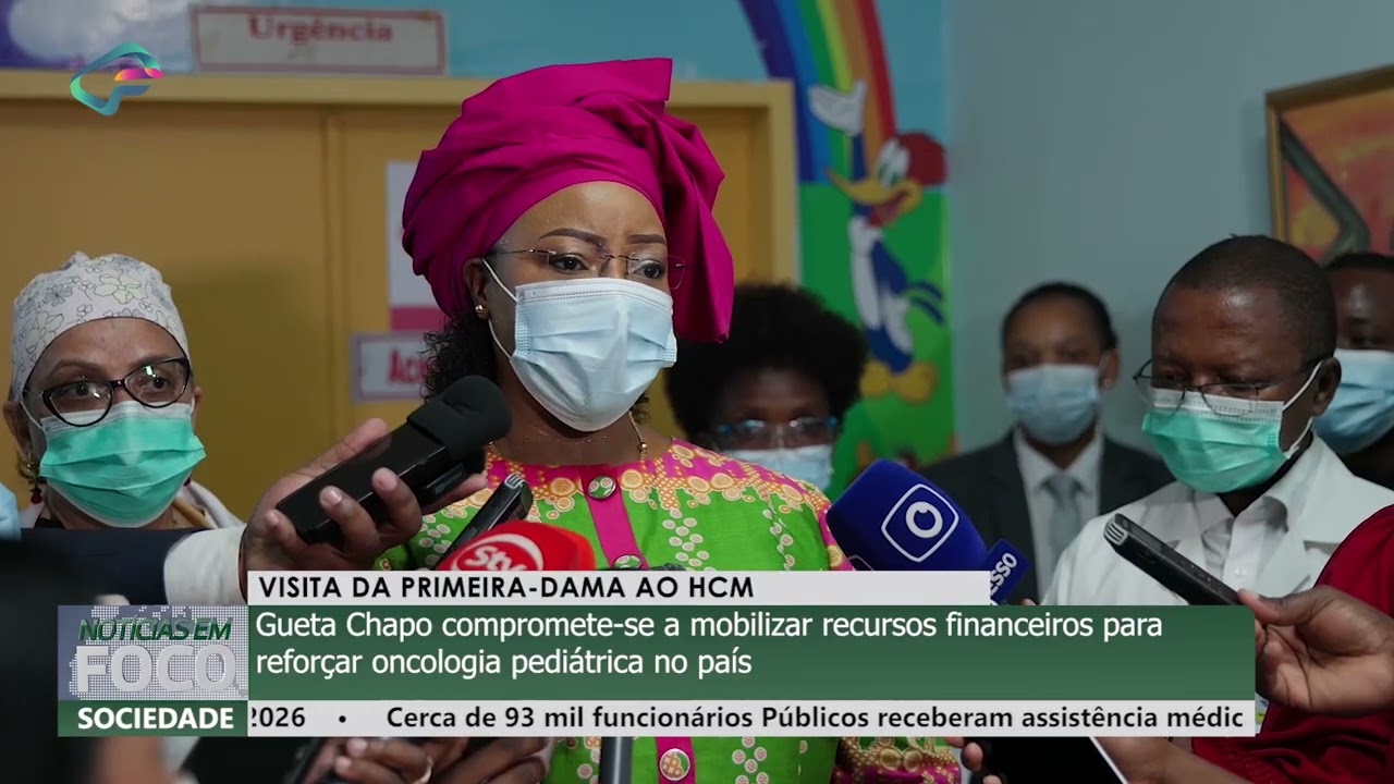 VISITA DA PRIMEIRA DAMA AO HCM