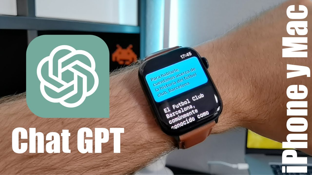 ChatGPT en tu Apple Watch, iPhone y Mac [Inteligencia Artificial]
