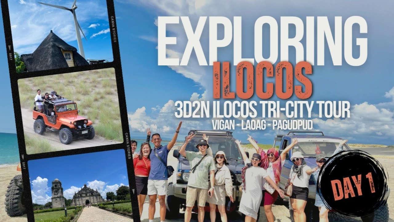 ILOCOS TRI-CITY TOUR (VIGAN-PAOAY/LAOAG-PAGUDPUD) | PART 1
