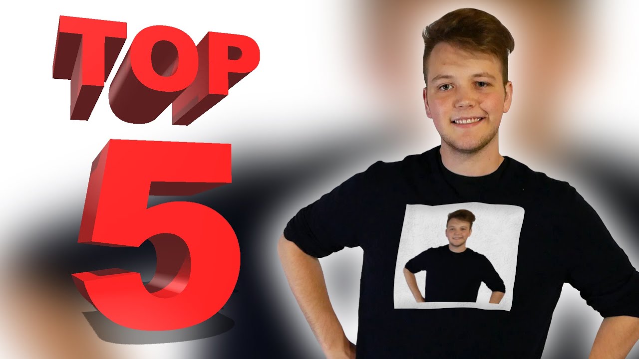 LE TOP 5 DES GARS
