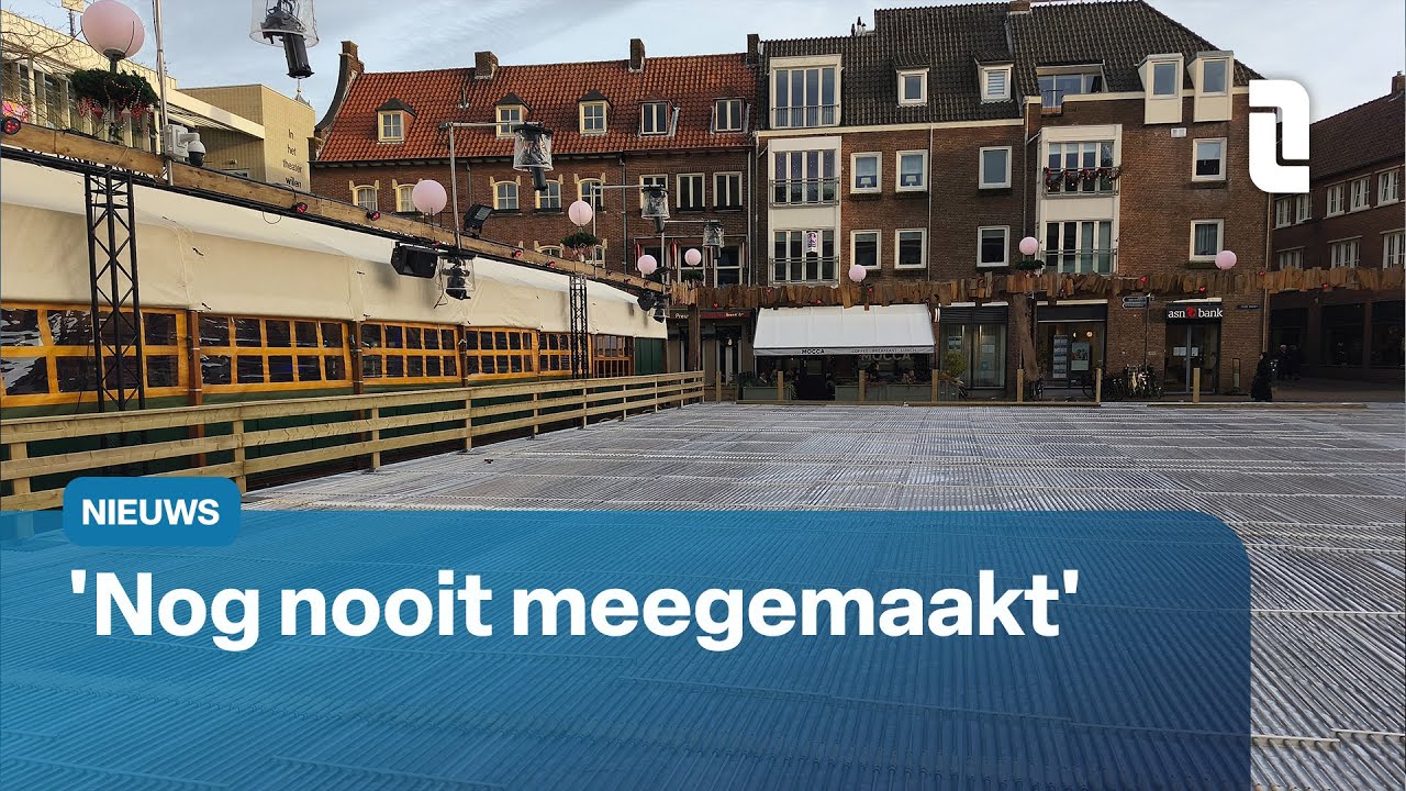 IJsbaan opbouwen met 14 graden | L1 Nieuws