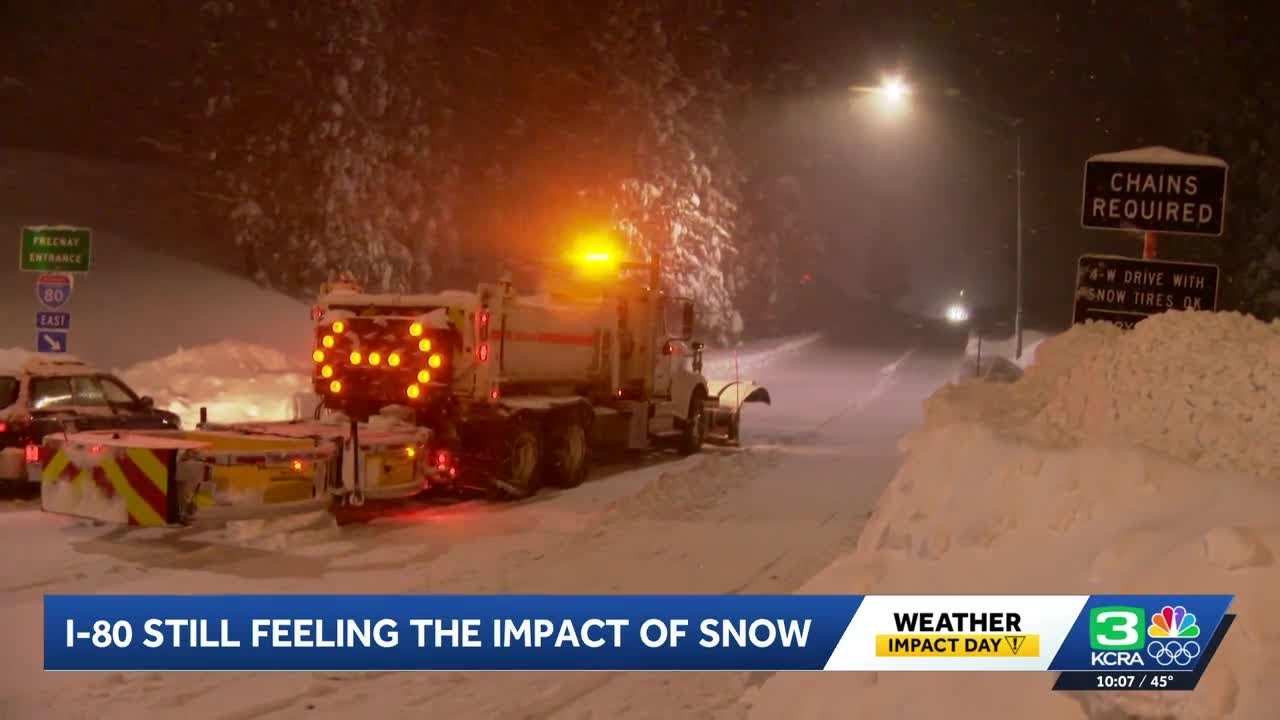 NorCal Storm updates | More Sierra snow coming, schools announce closures, outages widespread