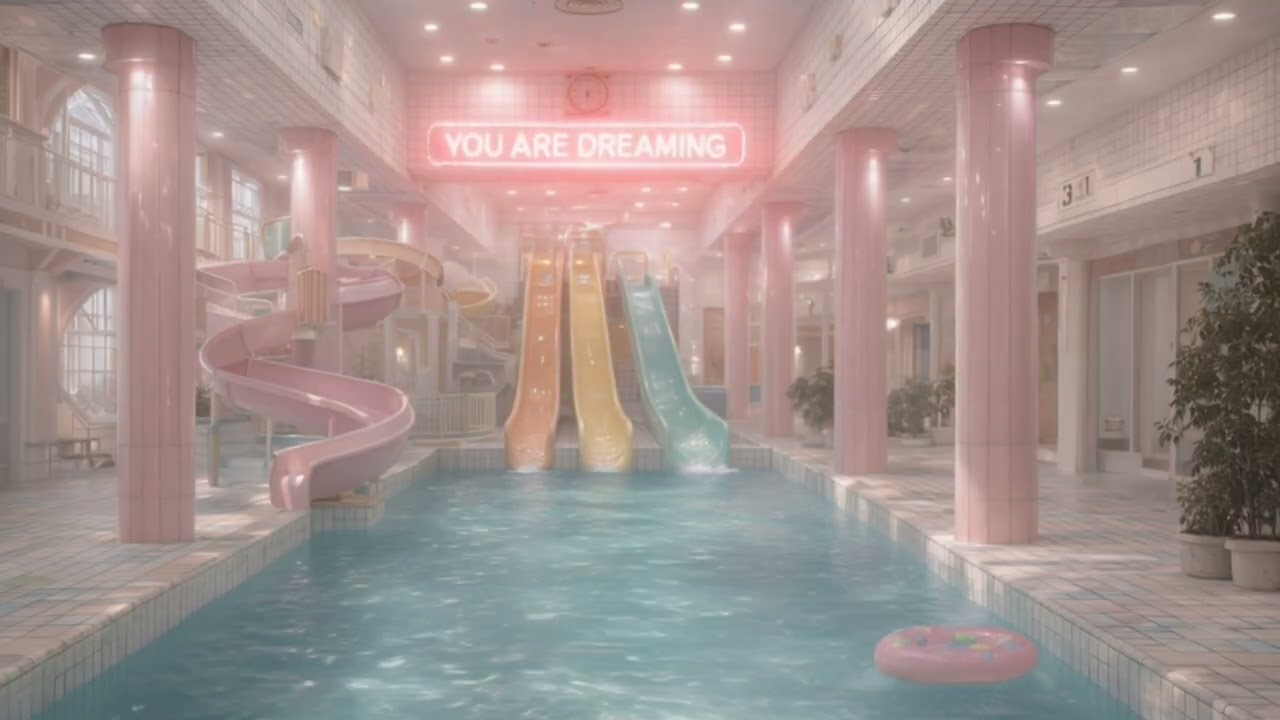 Nightwave FM — Dreamcore Liminal Pool | Ambient Relax & Focus Mix (1 Hour)