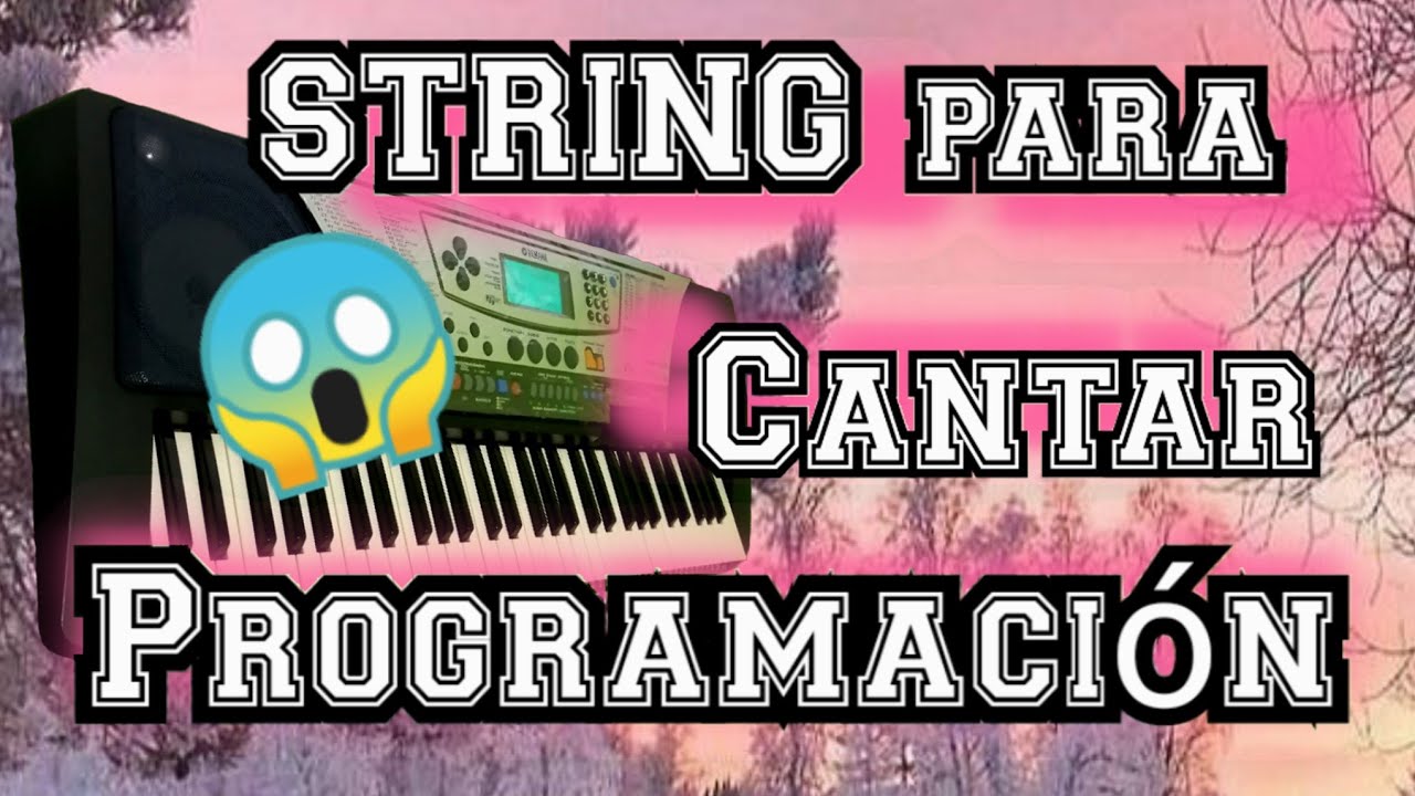 STRING✅para acompañar el canto y la voz, programación yamaha psr 340 225 y 270 bendiciones a todos👋