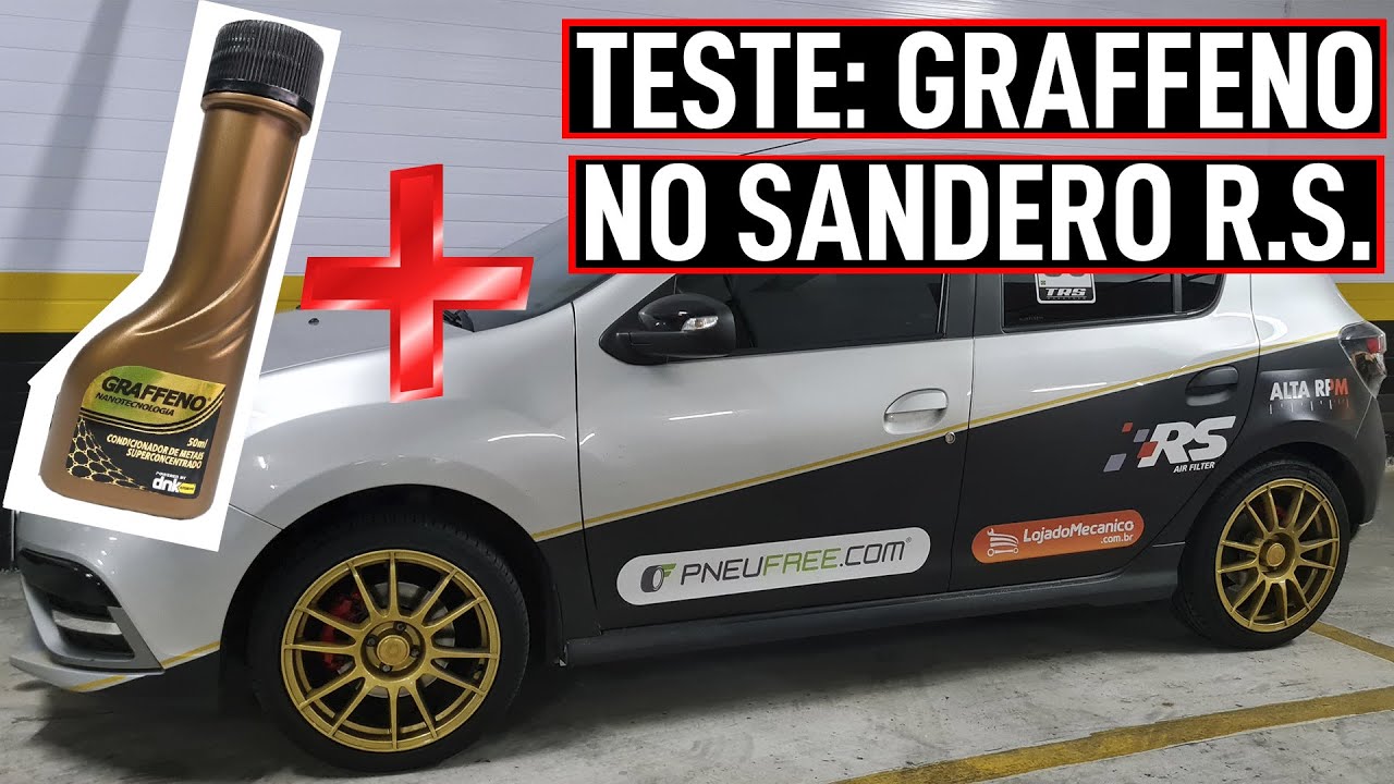 TESTE: Graffeno no Sandero RS. - Alta RPM