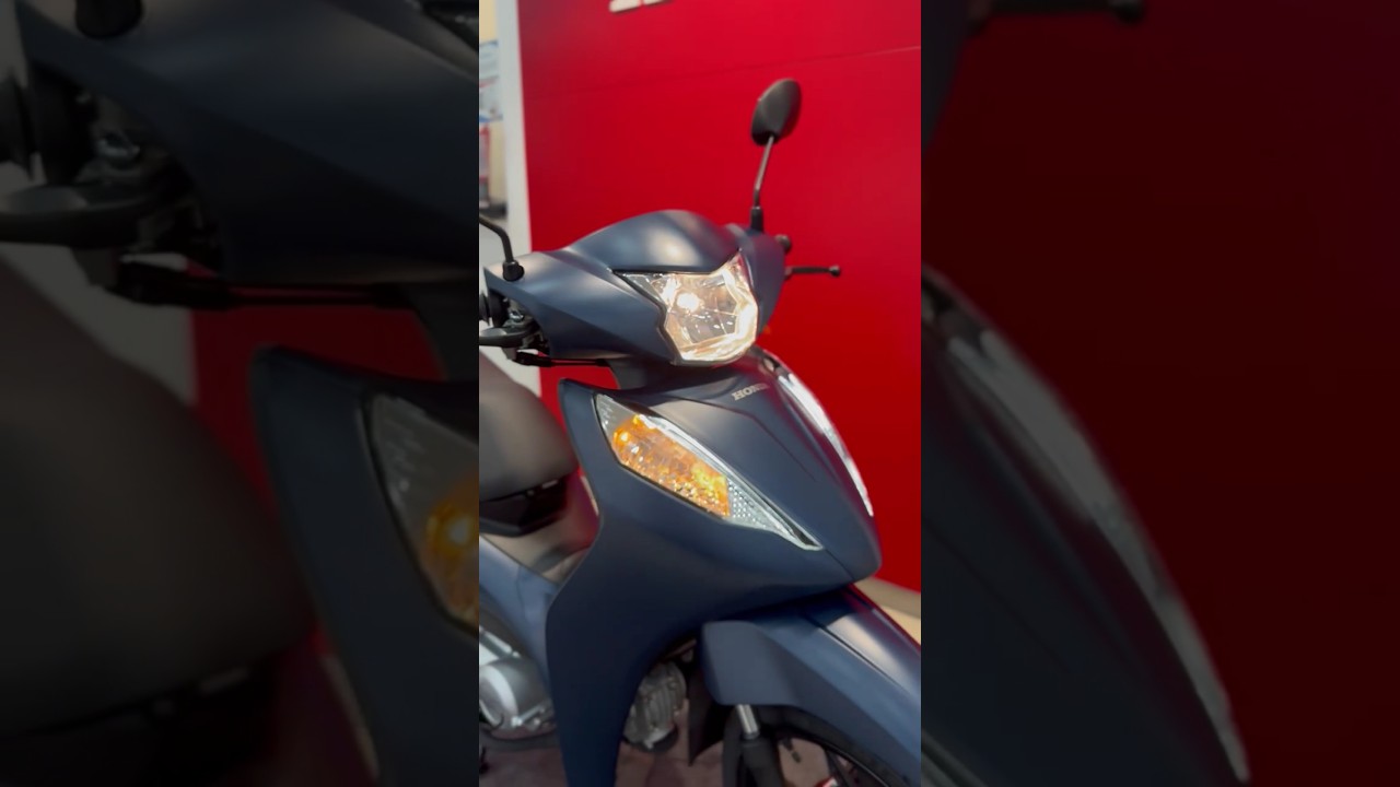 Chegou a nova Biz 125 EX na Concession&aacute;ria 🤤 #Hondabiz #Biz125 #2025