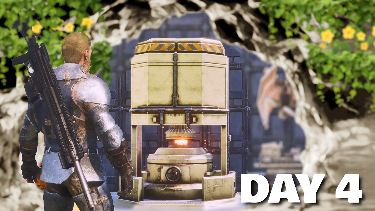 Solo Upgrading My Hidden Rathole On Ark Day 4