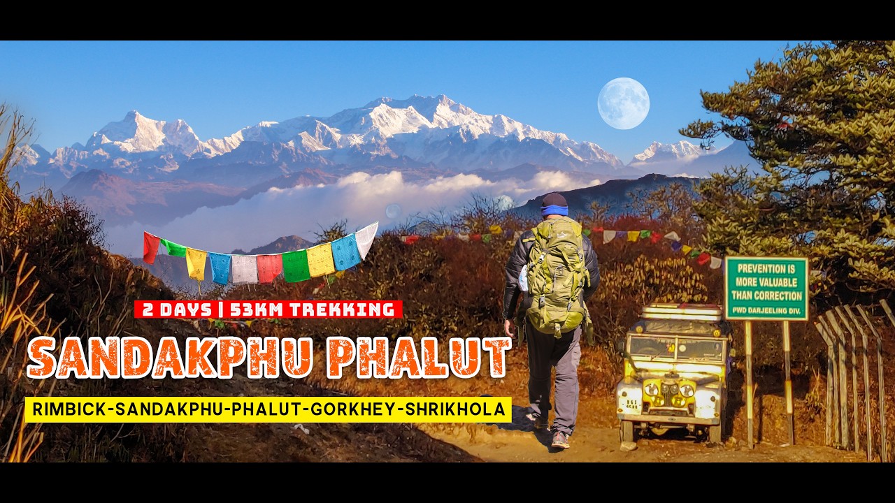 Hiking with friends and spotting Kanchenjunga and Everest from Sandakphu to Phalut Trek