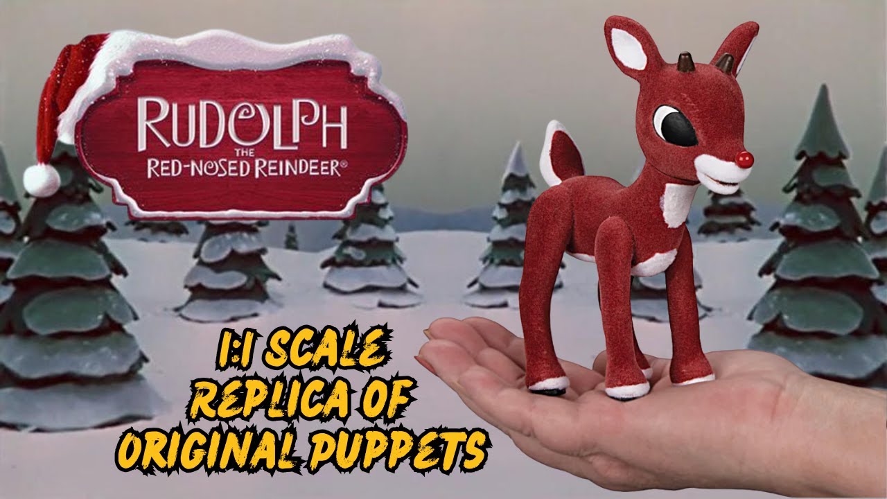 Unboxing & Review: 1:1 Scale Rudolph & Hermey Masterpiece Figures from the Classic Movie!