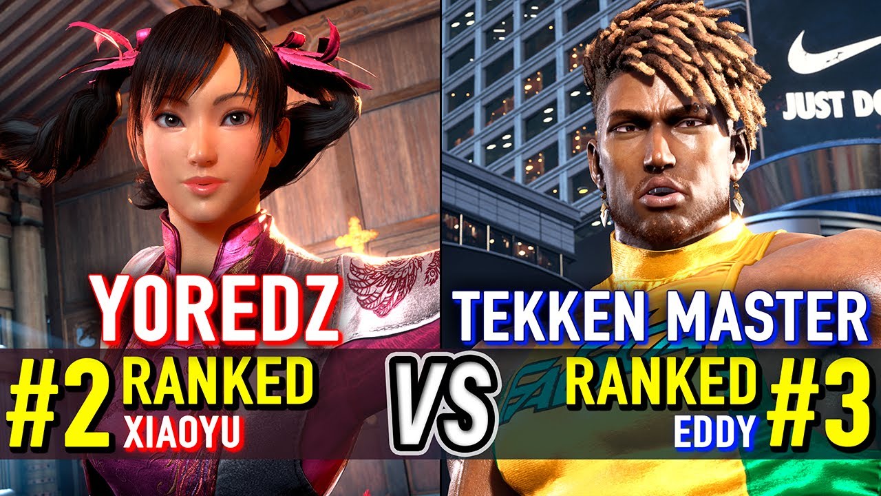 T8 🔥 Y0REDZ (#2 Ranked Xiaoyu) vs TEKKEN MASTER (#3 Ranked Eddy) 🔥 Tekken 8 High Level Gameplay