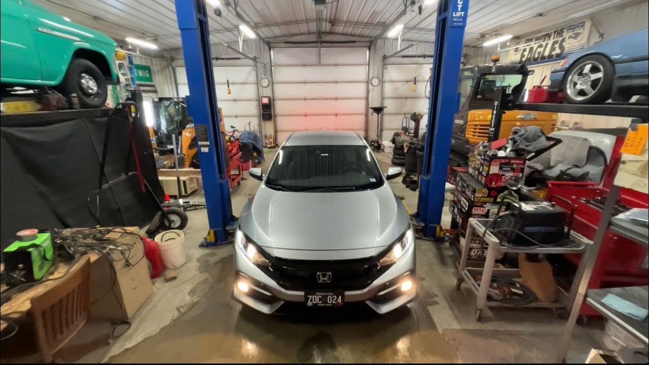 Honda Civic 10th Generation CVT Transmission fluid change DrMVideo#100