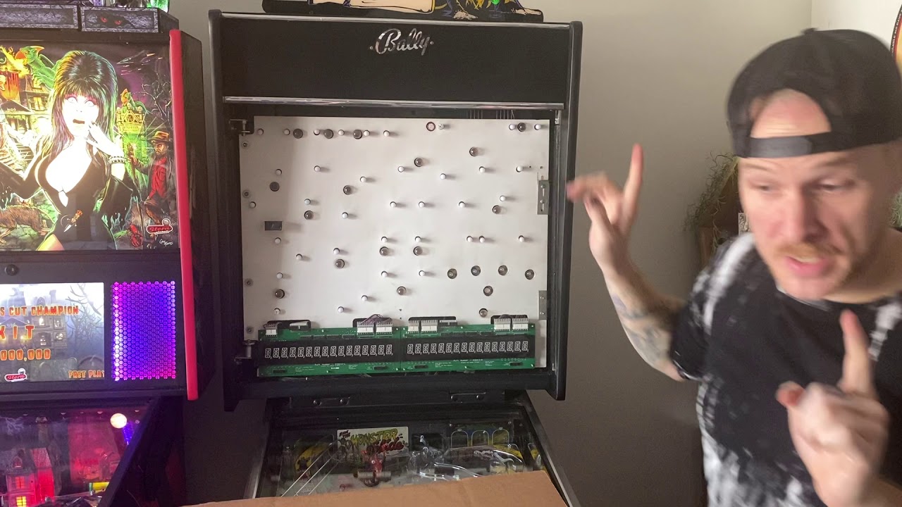 prepping a pinball for shipping