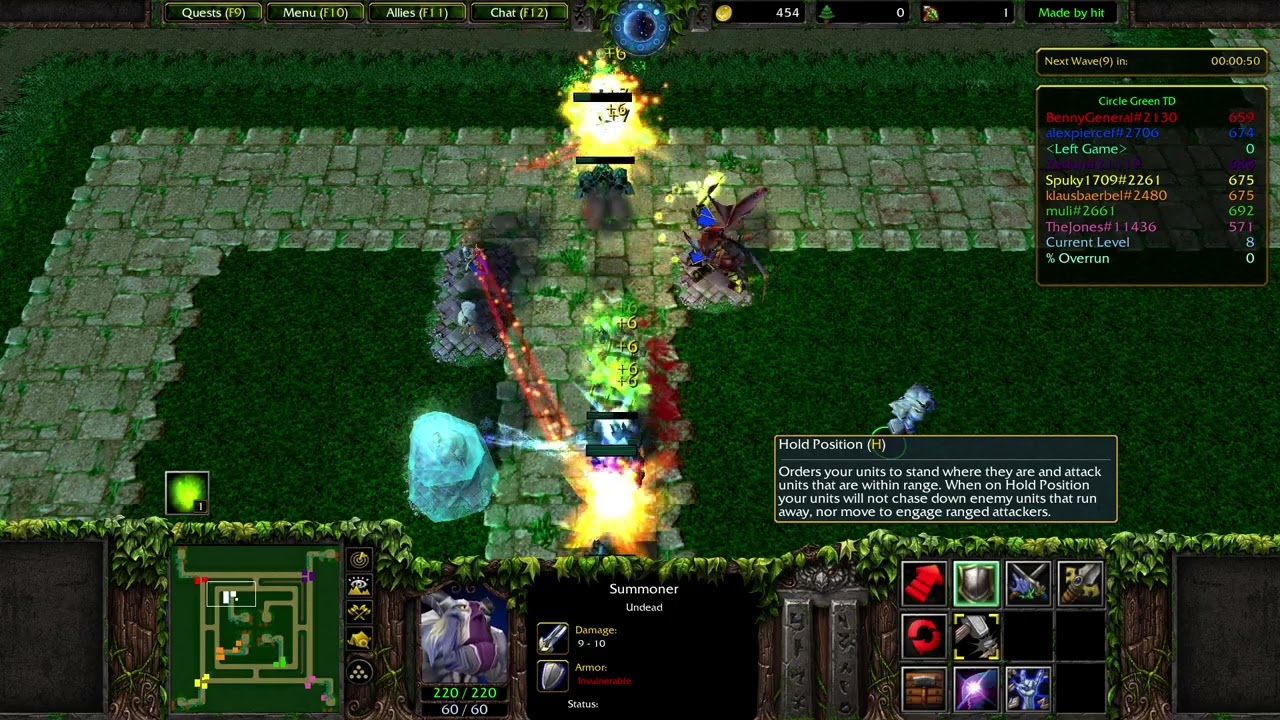 Warcraft 3 Reforged - [UCW] Green Circle TD Pro completed