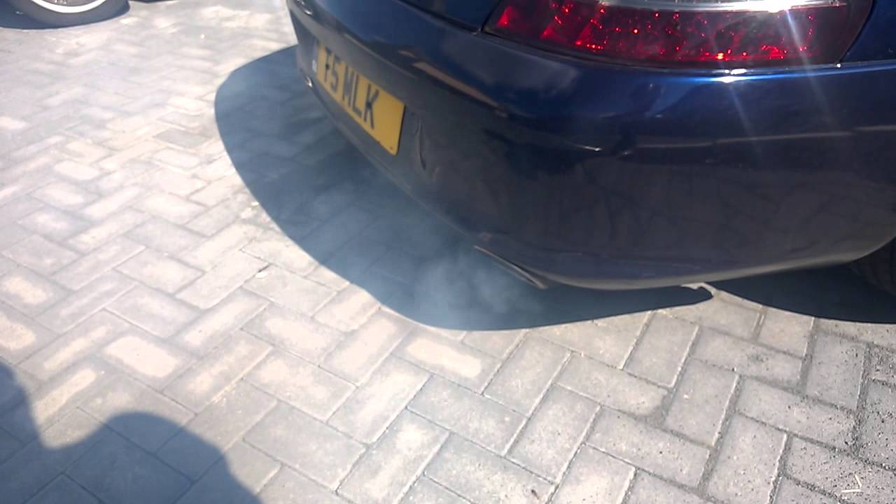 Porsche 996 AOS smoking on cold start-up.