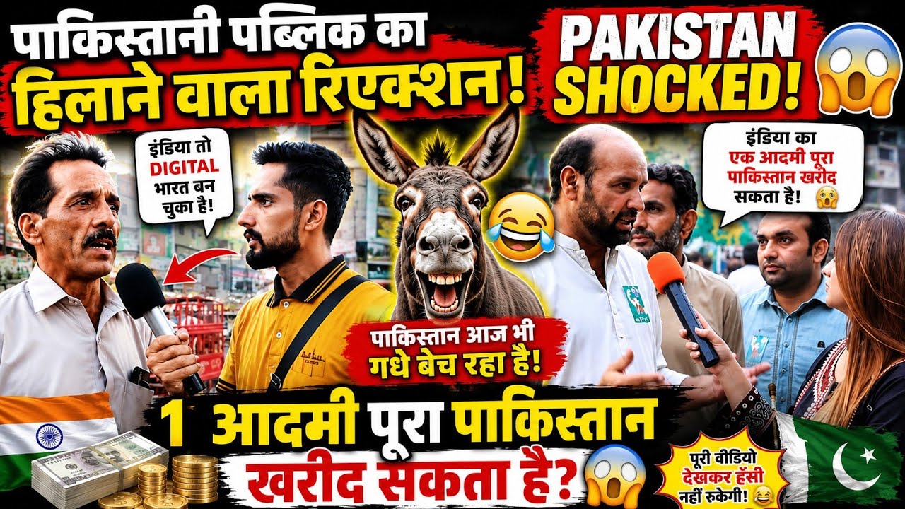 Pakistan Ki Public Hui Shocked 😂 | India Ban Gaya Digital Superpower 🇮🇳
