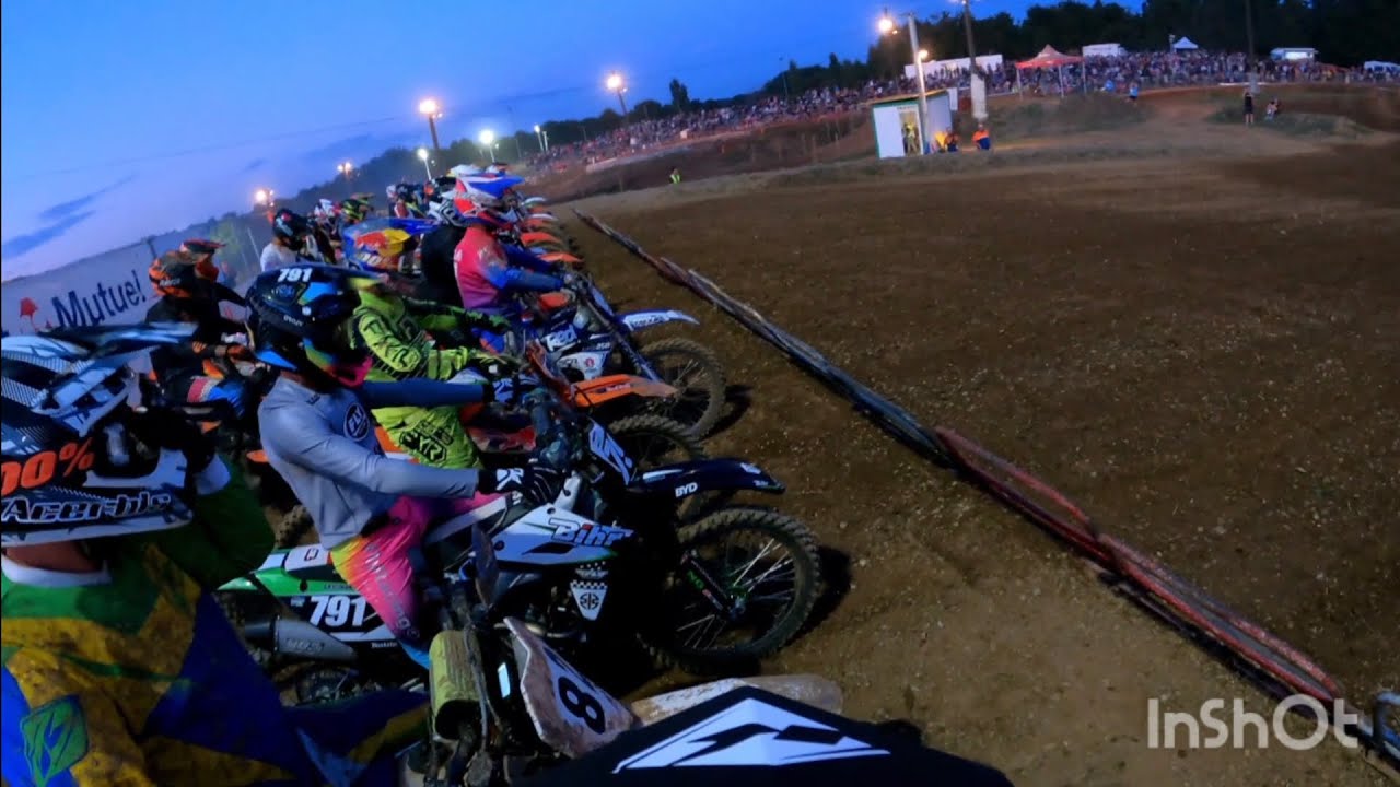 Motocross celle-sur-belle 3 ème Manche opne A Nocturne 