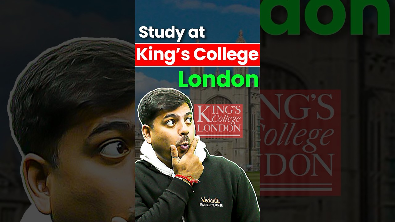 🤩Easiest Way to Study at King&rsquo;s  College London🏰 #studyabroad #viral #harshsir #ytshorts #shorts