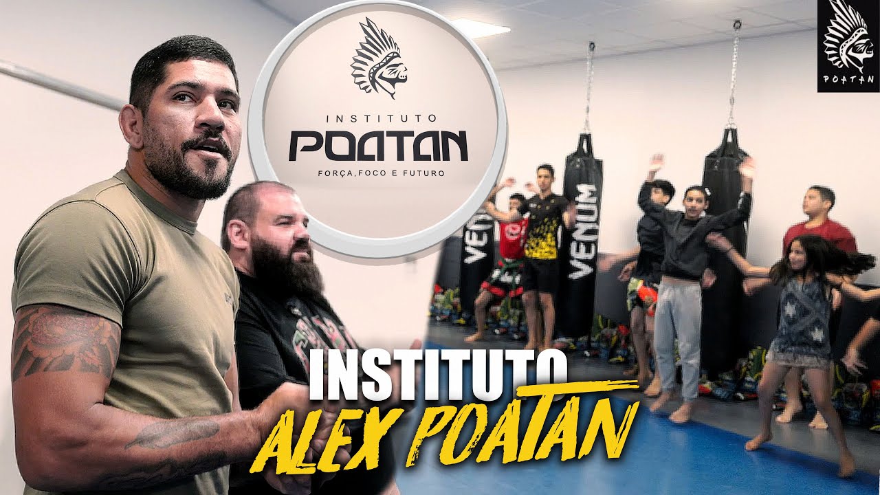 I Trained the Kids with Alex Pereira at his institute in Brazil