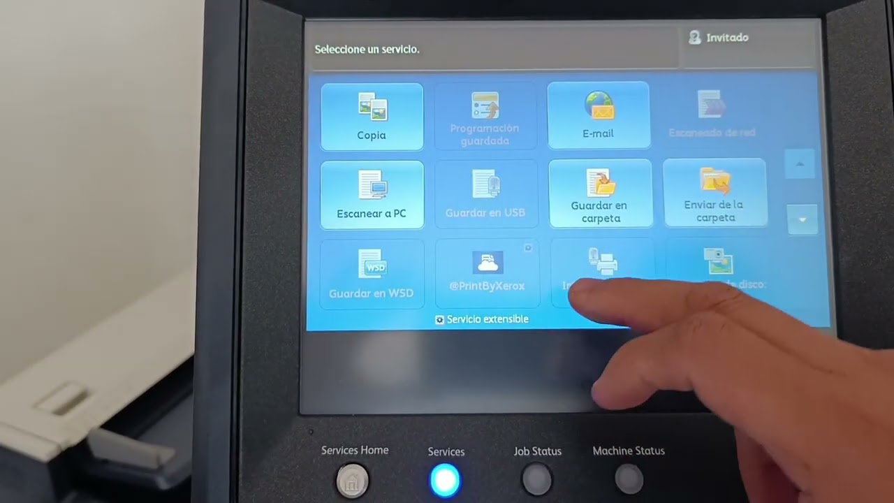 Como sacar copia de la ine en un equipo Xerox Primelink C9065. #xerox #ine  #cópia
