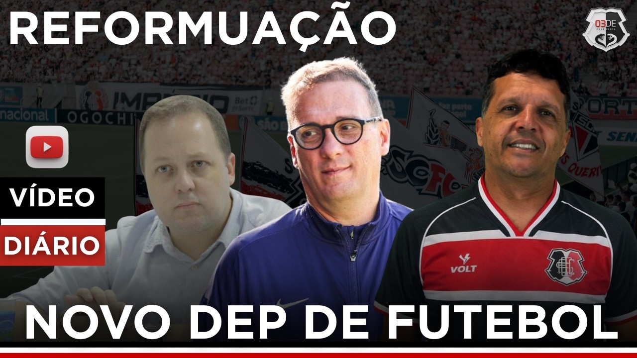 ✅ SANTA CRUZ TEM NOVO DEPARTAMENTO DE FUTEBOL!