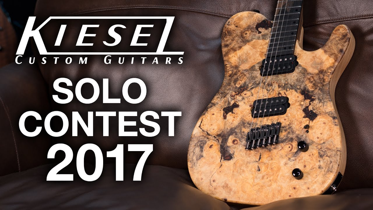 Kiesel Guitars Solo Contest 2017