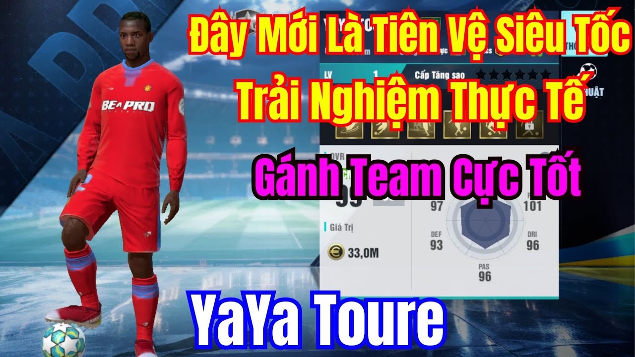 Yaya Toure Be A Pro Gameplay | CM Toàn Diện Gánh Team