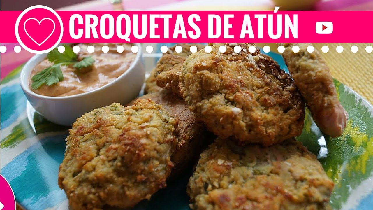 Croquetas de ATÚN - Comida Saludable