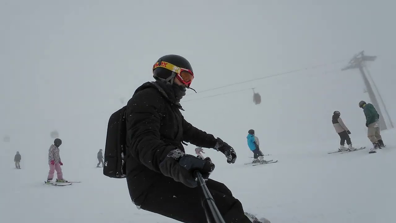 Tekir Kayseri/Erciyes | Snowboarding | Foggy Day