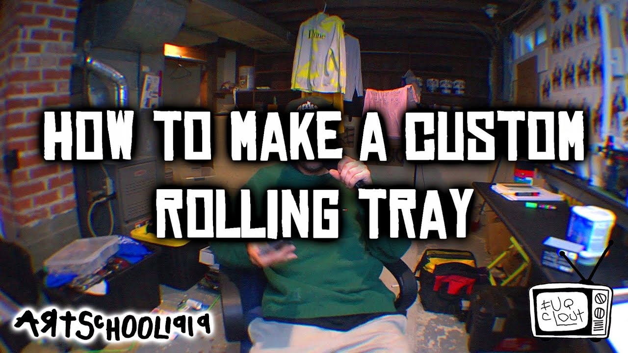 How to make a custom Rolling Tray | QWAIG MAKES