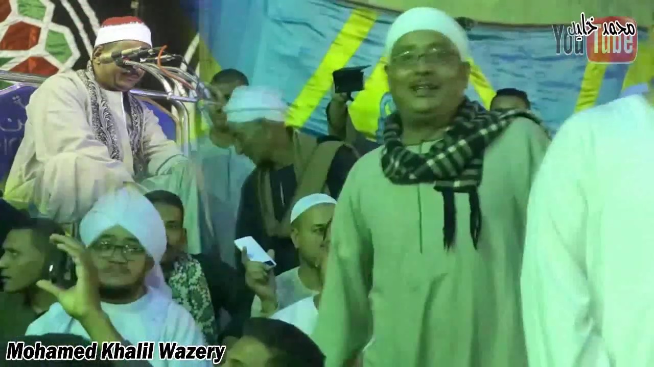 الشيخ محمود سالمان الحلفاوي الاحتفال بمولد الشيخ خلف الله ابوتشت - نجع الشيخ [5-10-2017] HD