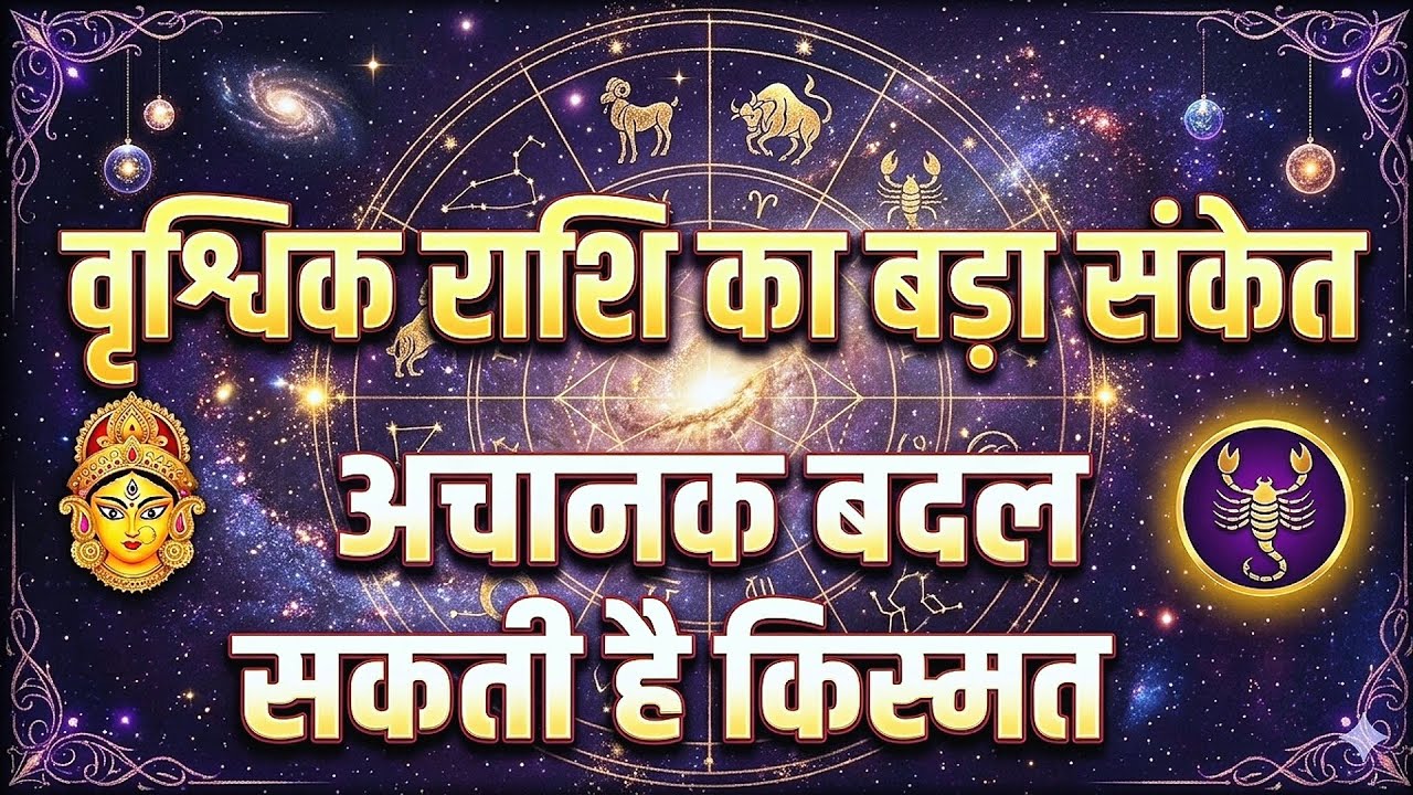वृश्चिक राशि ♏ | नवरात्रि में बड़ा संकेत 🙏 माता रानी बदल सकती हैं आपकी किस्मत | Vrishchik Rashi