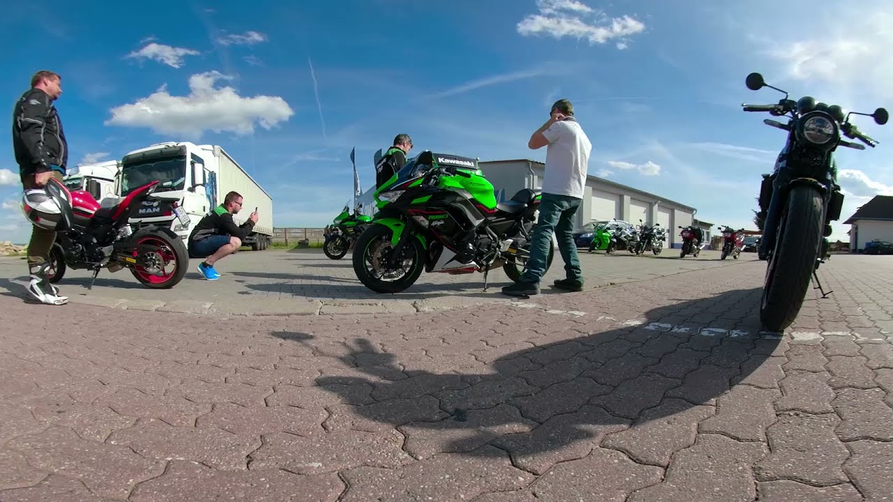 4K KAWASAKI NINJA 650ccm GoPro Fusion 360&deg; By Jakub