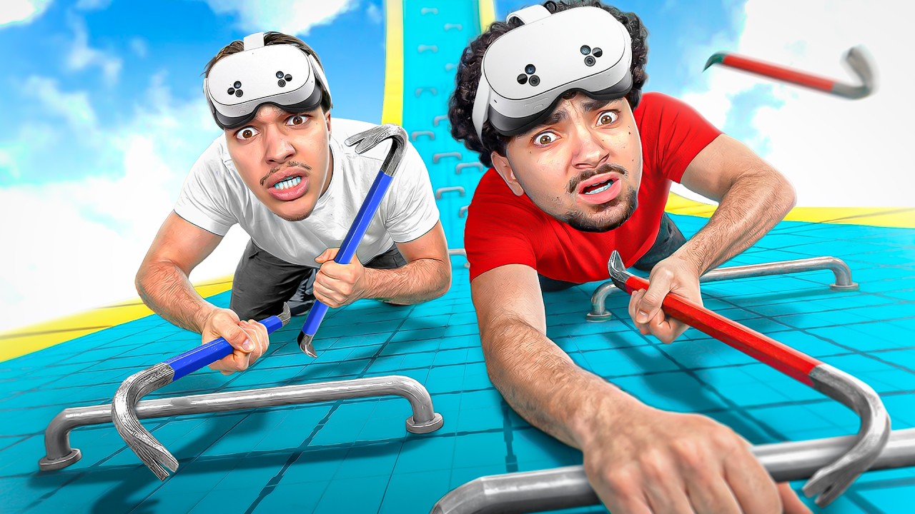 Celui qui FINI Getting Over It en VR en 1er Gagne ! (ft. Jayzz)