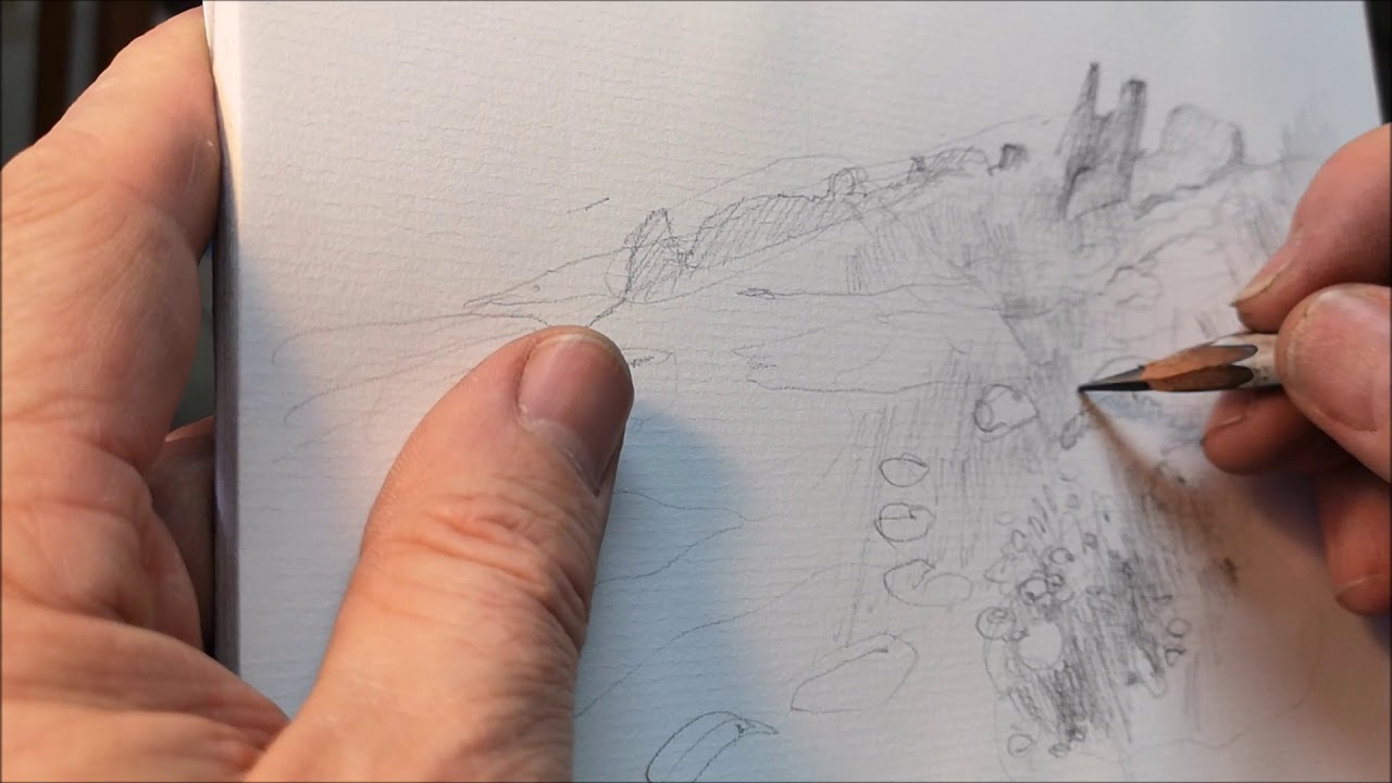 TRUCS POUR LE CROQUIS RAPIDE 1: PAYSAGE