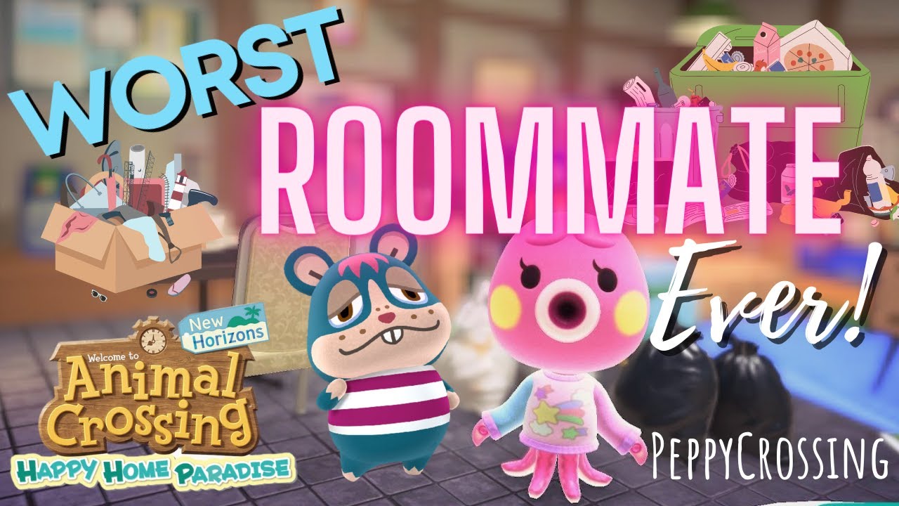 Getting the Worst Roommate Ever | Let’s Play Happy Home Paradise | Peppy Crossing | Animal Crossing