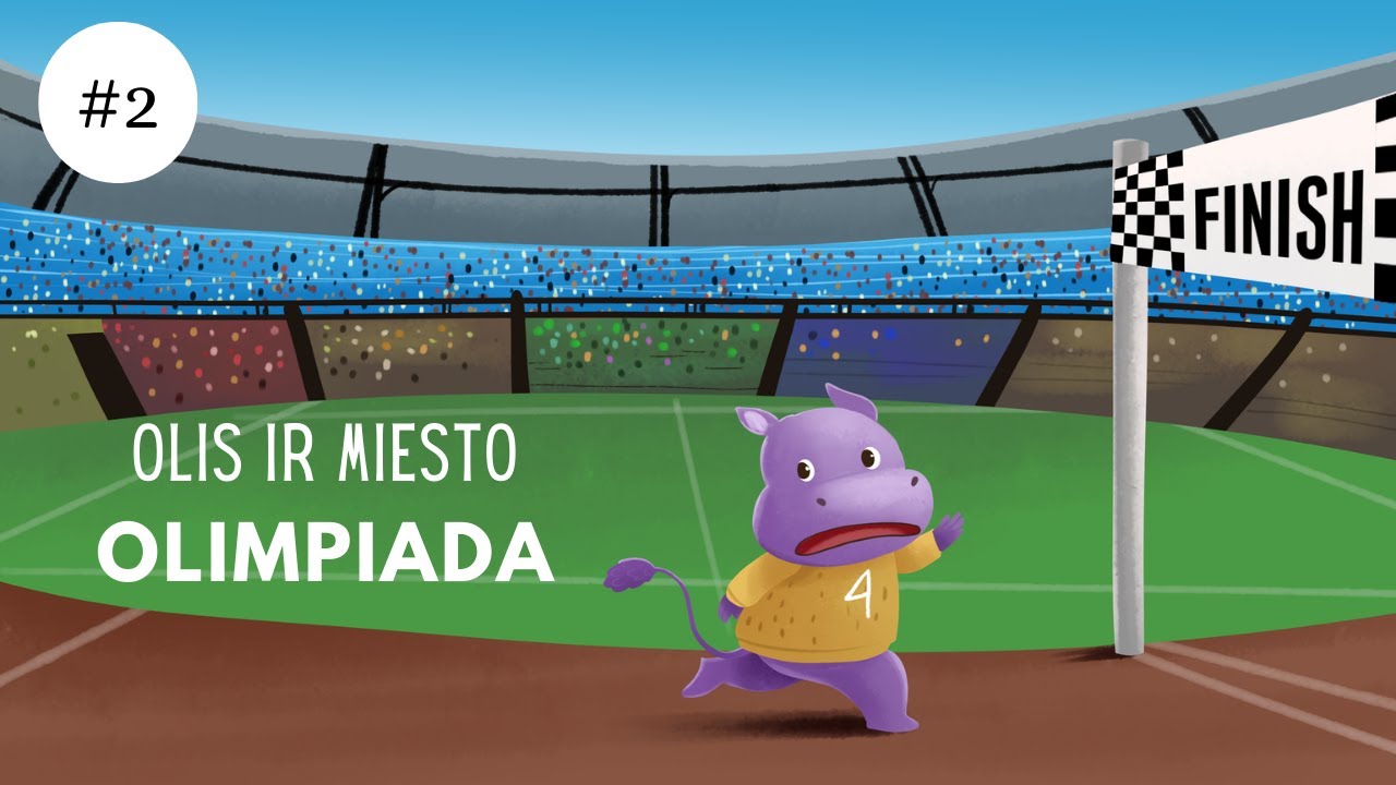 Olio pasakos - Olis ir Miesto Olimpiada | Pasaka vaikams apie pagalbą draugui | Audio Pasaka #2