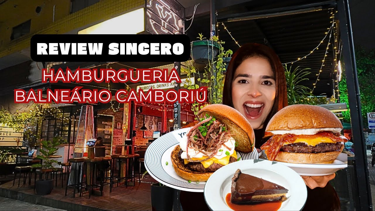 VALE A FAMA? COMENDO na FAMOSA hamburgueria de Balneário Camboriú: Yor Burguer 