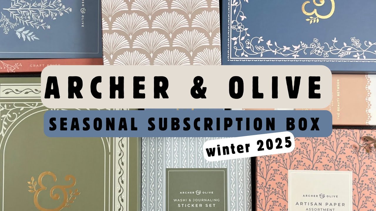 ПОЛНЫЙ АНОНС! Сезонная подписка на Archer & Olive | Зима 2025