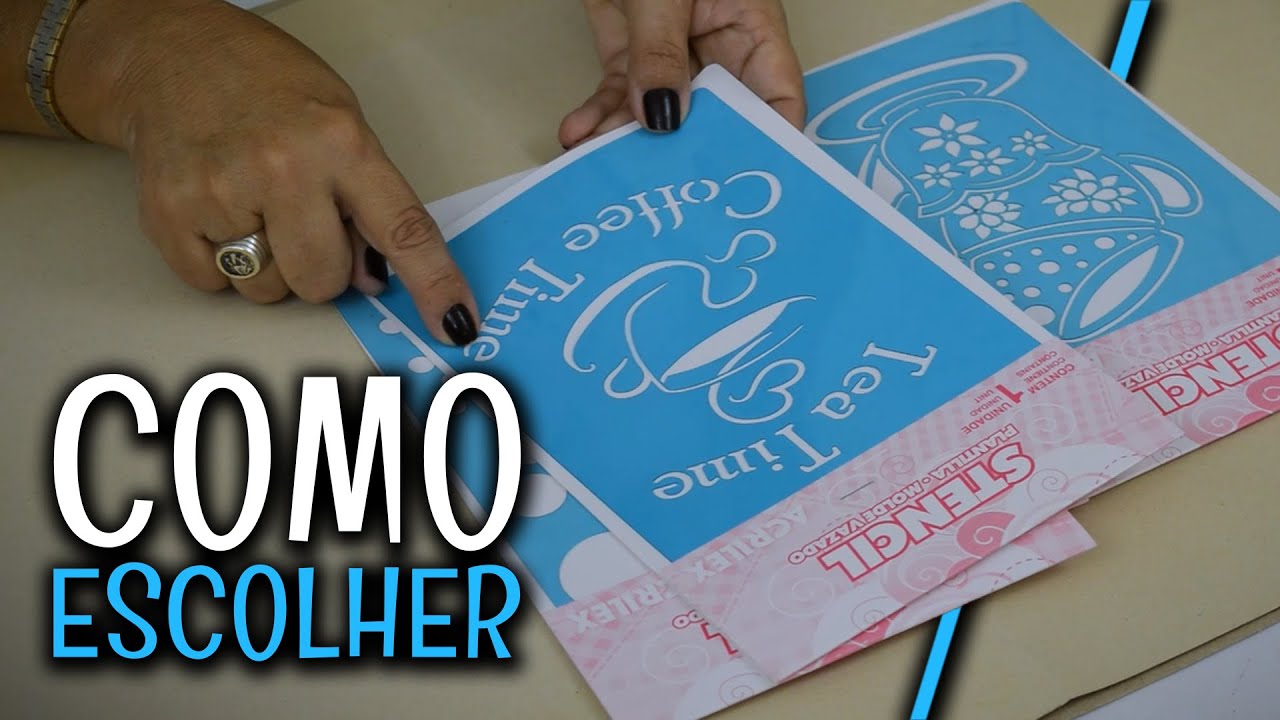 COMO ESCOLHER O STENCIL PARA SUA PEÇA!! ‹ Iolane Caron ›